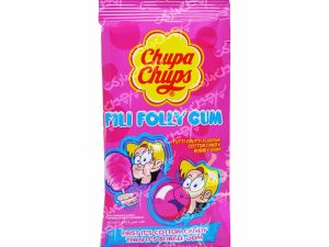 آدامس بادکنکی پشمکی توتی فروتی ۱۰ گرم چاپا چاپس - chupa chups