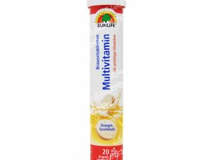 قرص جوشان مولتی ویتامین پرتقالی سان لایف - sunlife
