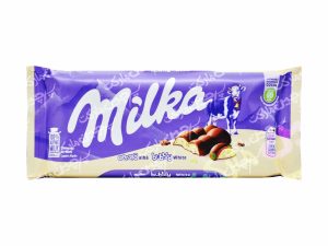 شکلات سفید حبابی ( بابلی ) ۹۵ گرم میلکا - milka