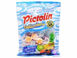 آبنبات ماست میوه ای رژیمی ( بدون شکر و گلوتن ) ۶۵ گرم پیکتولین - pictolin