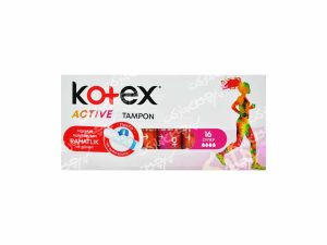 تامپون بزرگ ( سوپر ) ۱۶ عدد اکتیو کوتکس - kotex