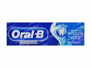 خمیر دندان با دهانشویه نعنایی ۷۵ میل کامپلیت اورال بی- OralB