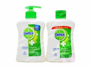 مایع دستشویی با یدک ( ریفیل ) ۲۵۰+۲۰۰ میل دتول - dettol