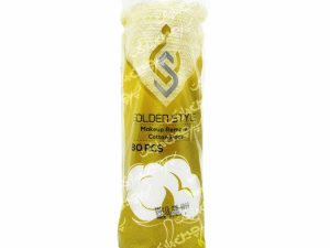 پد پاک کننده آرایش پنبه ای ۸۰ عدد گلدن استایل - golden style