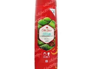 شامپو سر و بدن آقایان سیترون ( با عطر چوب سندل ) ۴۰۰ میل اولد اسپایس - old spice