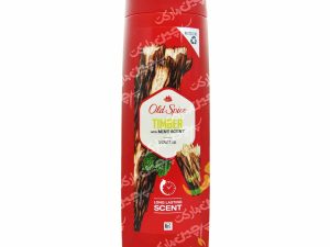 شامپو بدن آقایان تیمبر ( با رایحه نعنا ) ۴۰۰ میل اولد اسپایس - old spice
