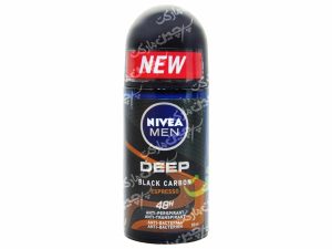 مام رول ضد تعریق آنتی باکتریال آقایان دیپ اسپرسو ( زغال فعال ) ۵۰ میل نیوآ - nivea