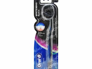 مسواک زغالی با برس متوسط ( سفید کننده ) اورال بی - OralB