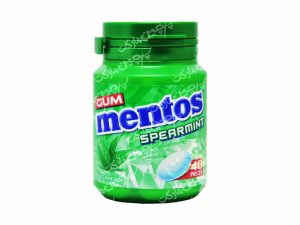 آدامس نعنا سبز ( بدون شکر ) ۴۰ عدد منتوس - mentos