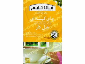 چای سیاه هل دار کیسه ای ۲۵ عدد فان تایم - fun time