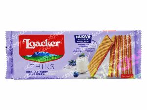 ویفر کرم ماست بلوبری نازک ۱۵۰ گرم لواکر - loacker