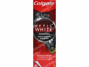 خمیر دندان سفید کننده و لکه بر قوی زغالی 50 میل اپتیک وایت کولگیت – colgate