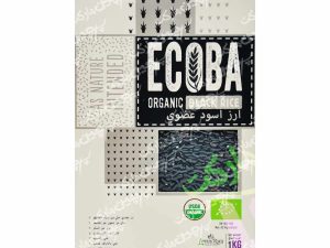 برنج سیاه ارگانیک 1 کیلو اکوبا - ecoba