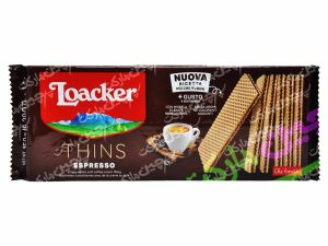 ویفر کرم قهوه ( اسپرسو ) نازک ۱۵۰ گرم لواکر - loacker
