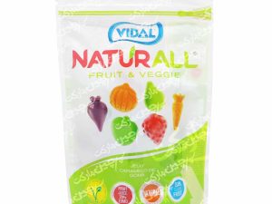 پاستیل با طعم و رنگ طبیعی میوه و سبزیجات ( بدون گلوتن , وگن ) 180 گرم ویدال - vidal