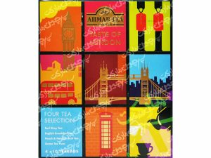 چای میکس تیست آف لندن 4 طعم 40 عدد احمد - ahmad tea