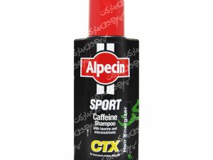 شامپو انرژی زا مو حاوی تائورین و کافئین CTX اسپرت 250 میل آلپسین - alpecin