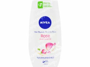 شامپو بدن کرمی مراقبت روزانه شیر بادام و گل رز 250 میل نیوآ - nivea