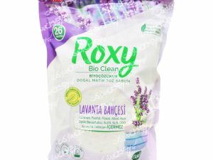 پودر صابون ماشین لباسشویی با رایحه لوندر 800 گرم روکسی - roxy