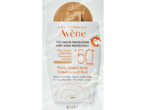 کرم ضد آفتاب رنگی 40 میل تینتد مینرال فلوید +spf50 اون - avene