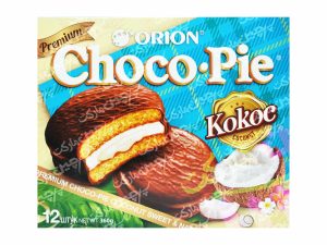 پک 12 تایی کیک والس با مغز رزبری شوکو پای - choco pie