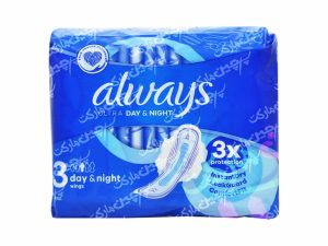 نوار بهداشتی شبانه روز با جذب بالا متوسط 7 عدد اولترا آلویز - always